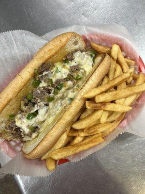 Philly cheesesteak