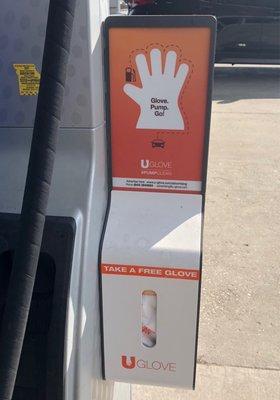 Gas pump gloves