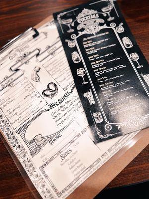 The menus