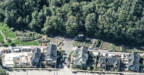 We're proud to be a part of multiple Habitat for Humanity projects, like the 23-family Rainier Vista complex in Seattle.