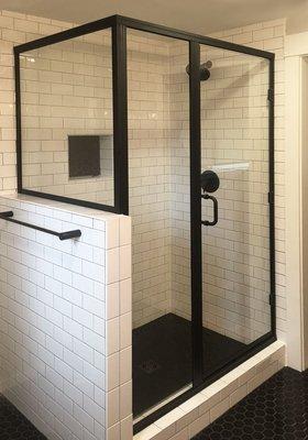 Semi Frameless Shower Enclosure