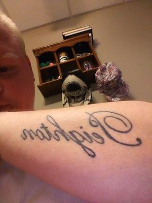 Its my daughters name her name is peighton and shes now 2 got it when she was 1yrs old