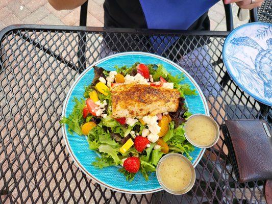 Tropical Mahi Mahi salad