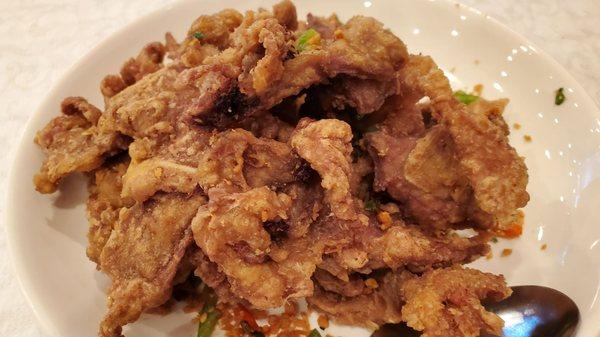 Salt pepper pork chop