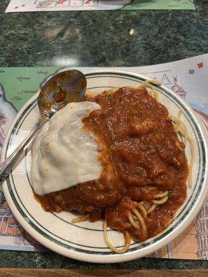 Chicken Parmigiana