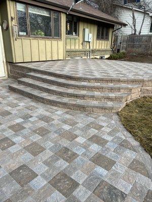 Paver patios in Denver CO