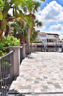 New Port Richey paver deck -summer 2019