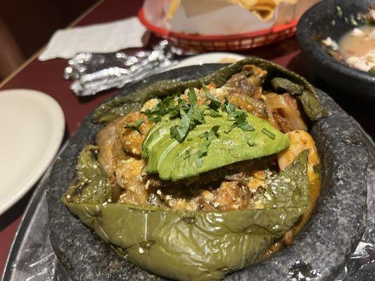 Molcajete bomb!