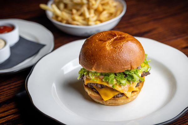 Double Wagyu Burger is a house favorite