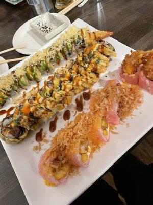 Godzilla Roll, Hawaii roll