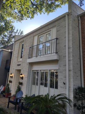 exterior painting white wash brick