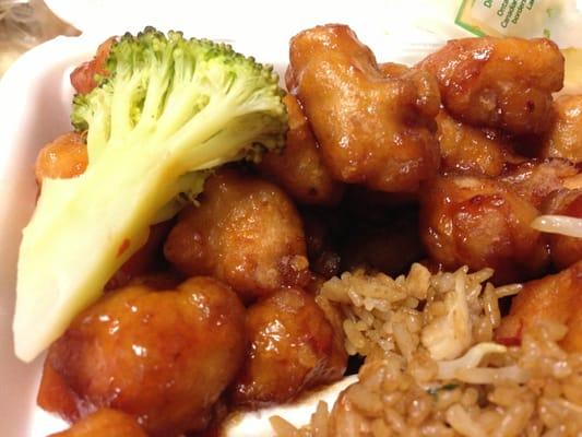 Orange chicken!