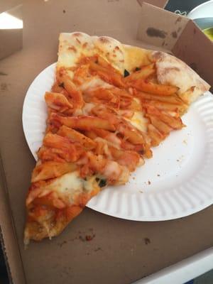 Baked ziti slice !