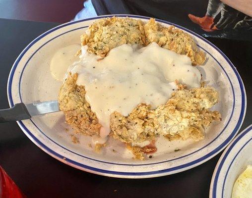 CFS!  Chicken Fried Chicken Breakfast