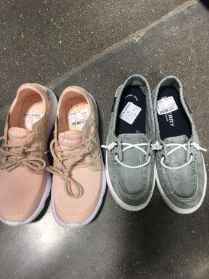 Walked away with a couple of pairs of Sperry's.