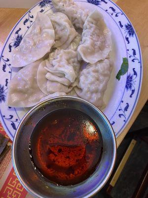 Steamed pork dumplings $9