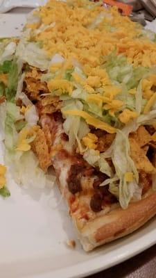 Taco pizza