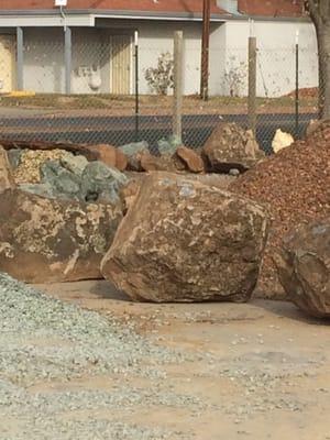 Massive boulders and smaller boulders for your needs at amazing cheap prices.