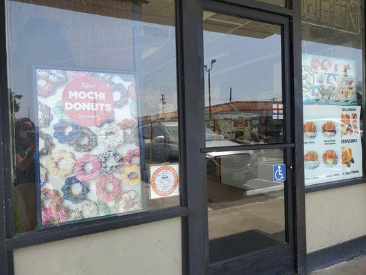 Mochi donuts & croissant sandwiches