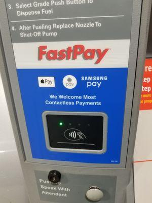 Circumvent credit card skimming.  Use the Fast Pay (Android Pay, Apple Pay etc)