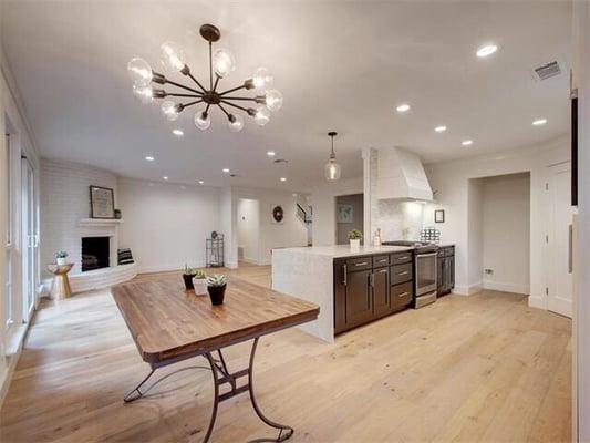 New hardwoods we recently installed in a north austin home.