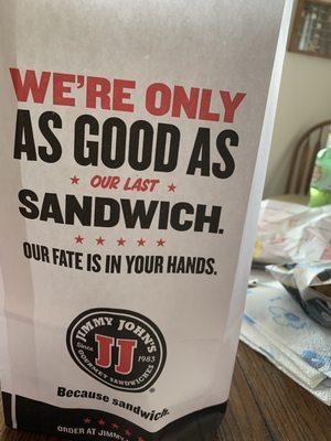 Jimmy Johns delivery