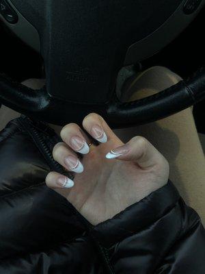 Classic French manicure