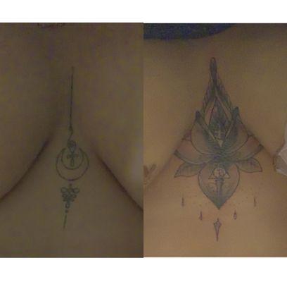 My sternum cover up.