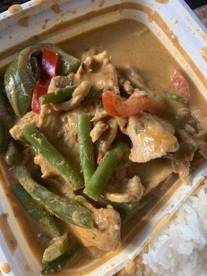 Panang Curry Lunch