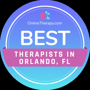 Selected as The 2021 Best Therapist in Orlando for treating Anxiety Disorders & OCD from OnlineTherapy.com