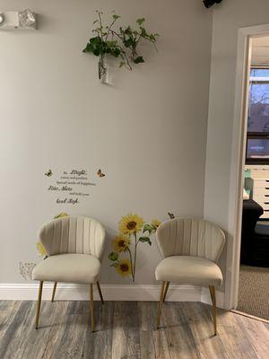 Hazel Beauty Studio Waiting Area