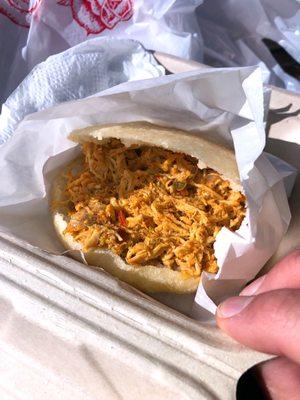 Shredded Chicken Arepa