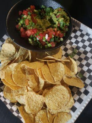 Chips and guacamole