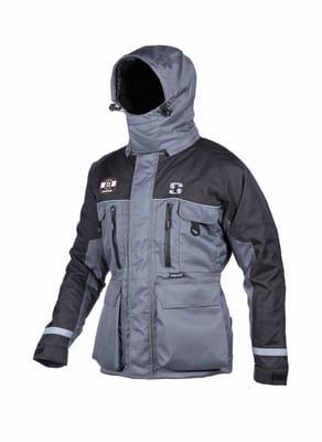 Striker Ice HardWater Grey/Black Jacket - 150 grams of insulation