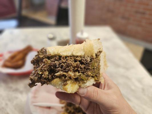 $10.99 Cheesesteak - Mostly bread, just ok