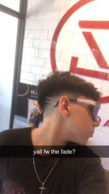 This is my low skin fade and it was amazing