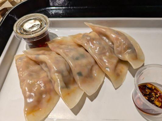 Dumplings from Stuffed, Urban District Market, Charlotte