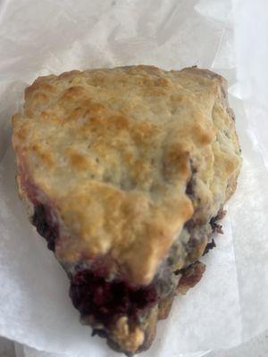 Marionberry scone