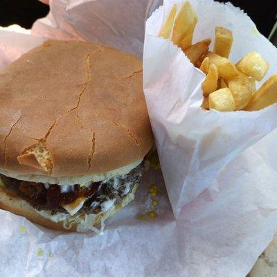 Bacon burger combo