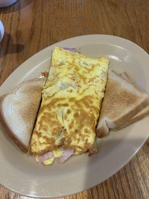 Ham and Cheese Omelet