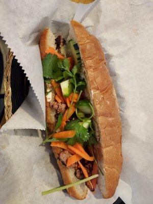 Pork bahn-mi