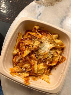 Pappardelle bolognese