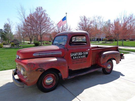 The one and only 
 Sanford & Son Truck!