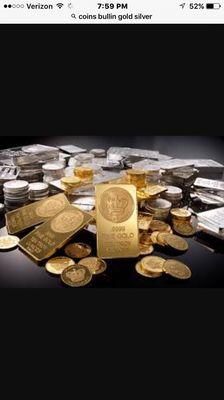 We buy/sell silver gold platinum bullion and all coins! We pay most guaranteed!