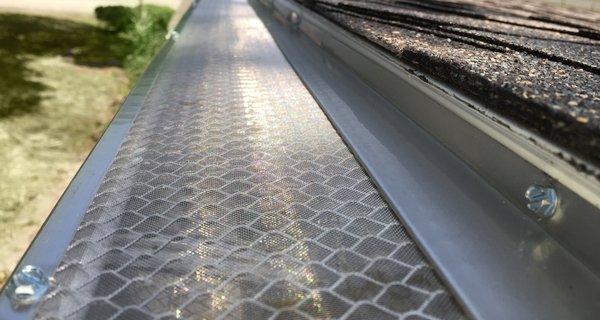 Gutter guards that work and look really good.