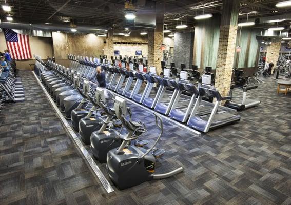 Cardio area.