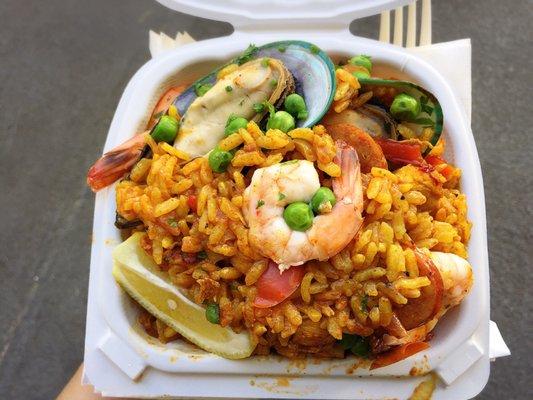 Container of Paella