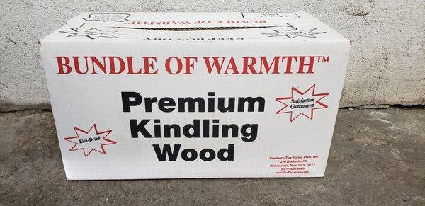 Kindlewood for easy fire starting