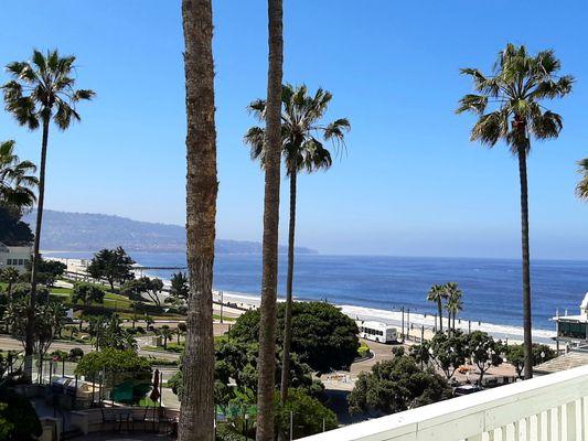 View from the balcony Redondo Beach, CA rental  www.marineviewmanagement.com/