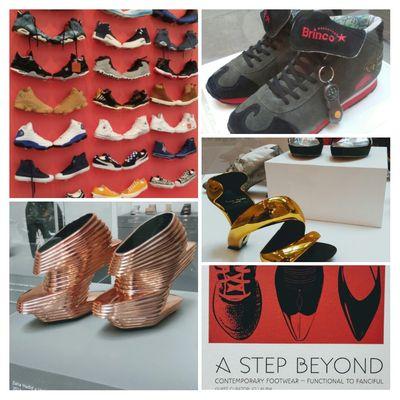 A Step Beyond - Contemporary Footwear - Functional To Fanciful - now through April 25, 2020.